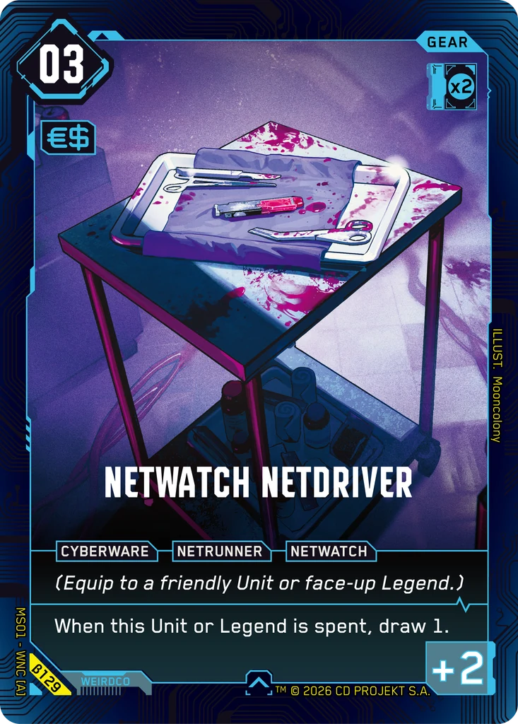 NetWatch Netdriver — Welcome to Night City — Beta (β129)