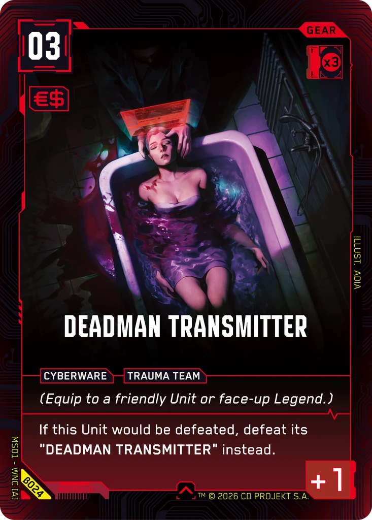 Deadman Transmitter — Welcome to Night City — Beta (β024)