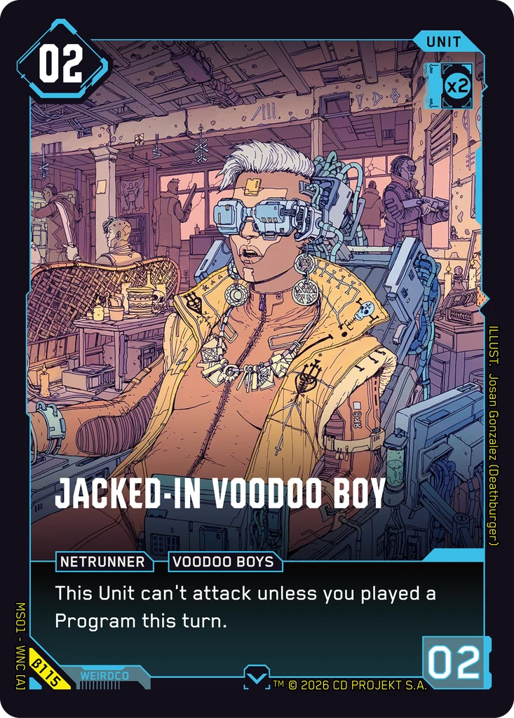Jacked-In Voodoo Boy — Welcome to Night City — Beta (β115)