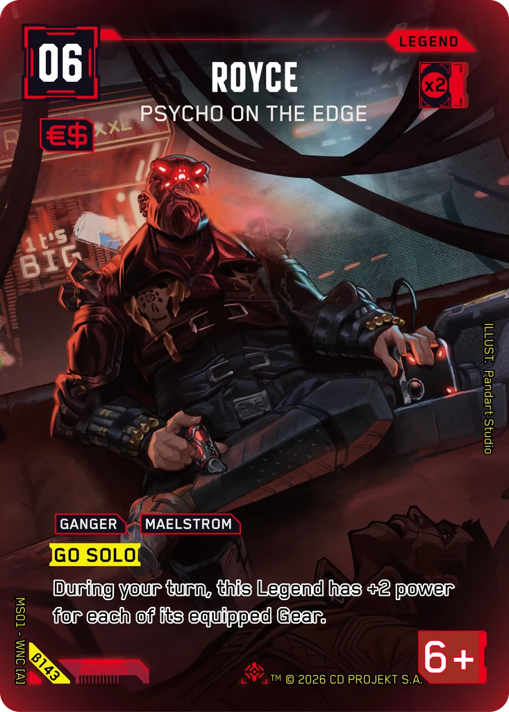 Royce — Psycho on the Edge — Welcome to Night City — Beta (β143)