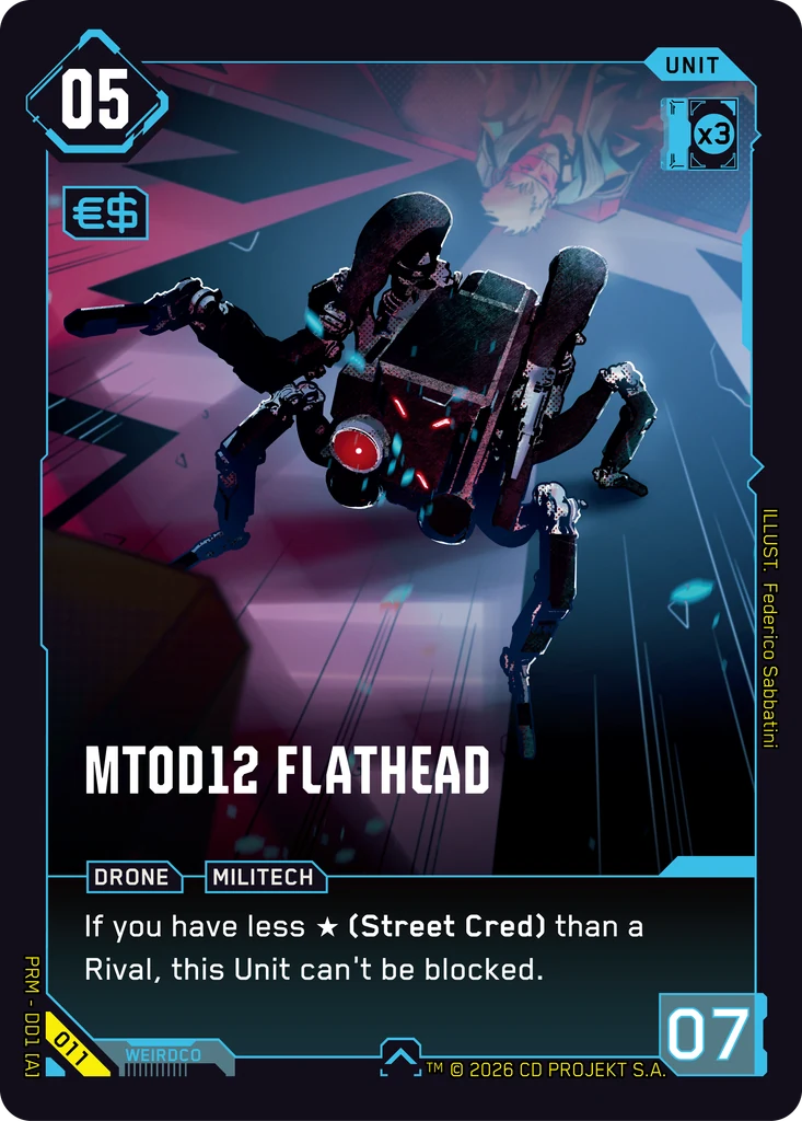 MT0D12 Flathead — Merc Demo Deck (011)