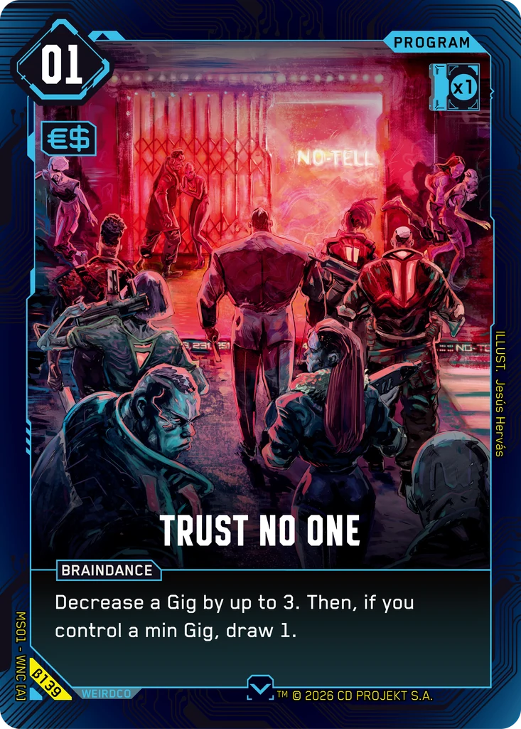 Trust No One — Welcome to Night City — Beta (β139)