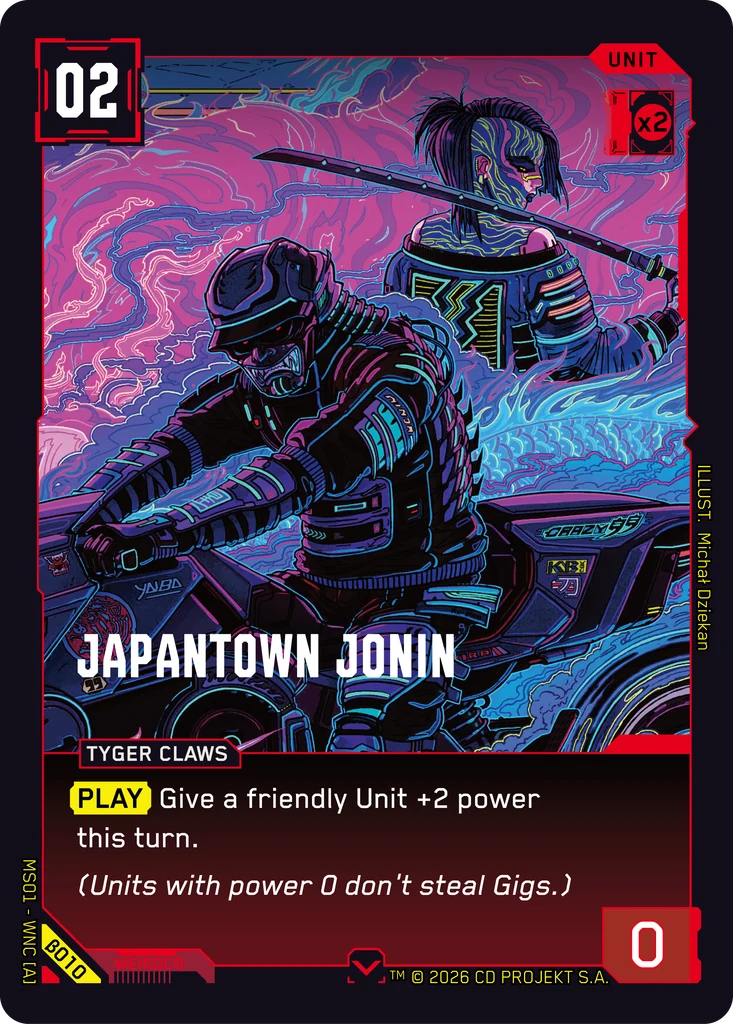 Japantown Jonin — Welcome to Night City — Beta (β010)