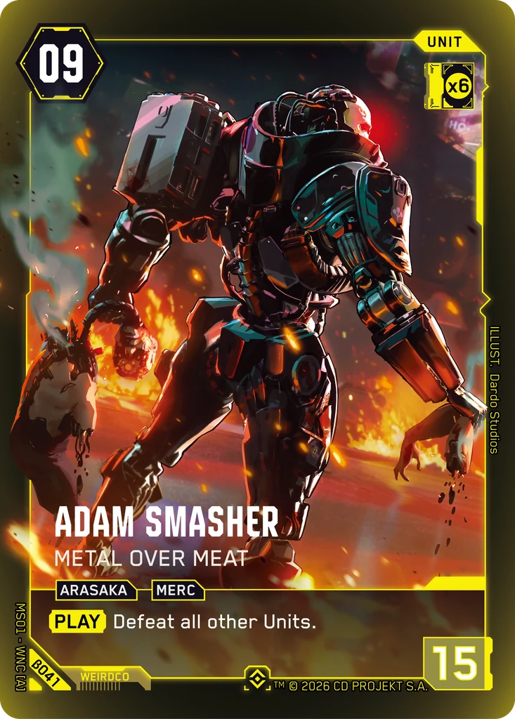 Adam Smasher — Metal Over Meat — Welcome to Night City — Beta (β041)