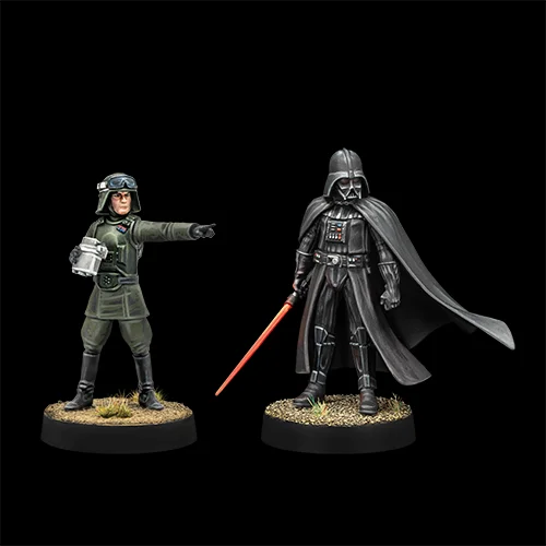 Commander Darth Vader and General Veers
