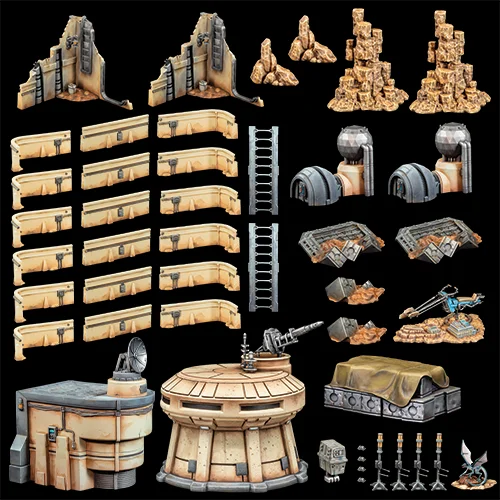 Galactic Battlefields Starter Set Terrain Pack
