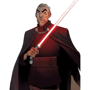 Comte Dooku, leader séparatiste